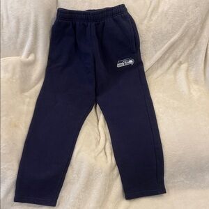 Kids Navy Blue Seattle Seahawks Sweatpants